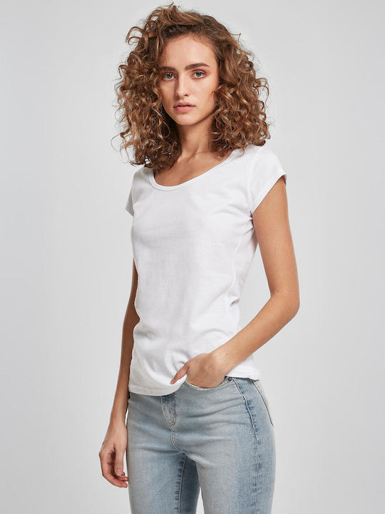 BYB Γυναικείο Διαφημιστικό T-shirt Κοντομάνικο White