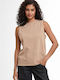 BYB Women's Promotional Sleeveless Blouse Chalk Dust