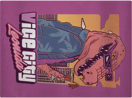 Koupakoupa Vice City Leonida Schneidebrett Glas 38x28cm