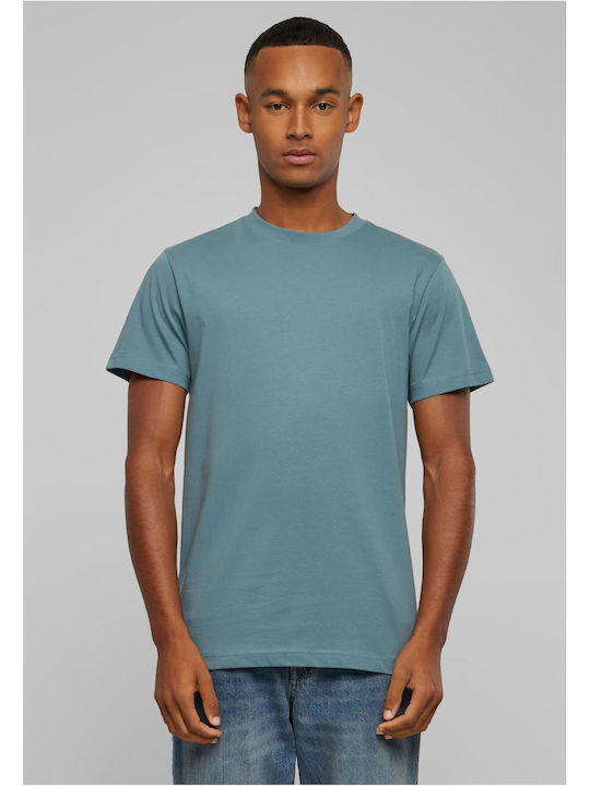 BYB Ανδρικό Διαφημιστικό T-shirt Κοντομάνικο Dustyblue