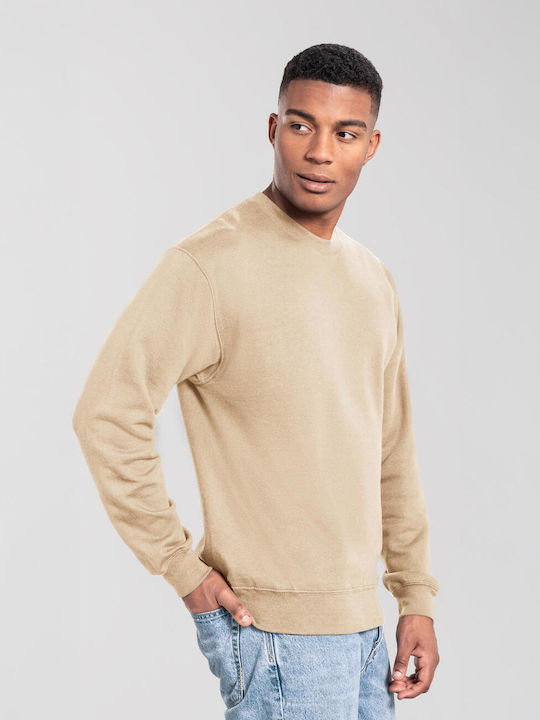 Fruit of the Loom Iconic Men's Promotional Sweatshirt Long Sleeve Desert Sand