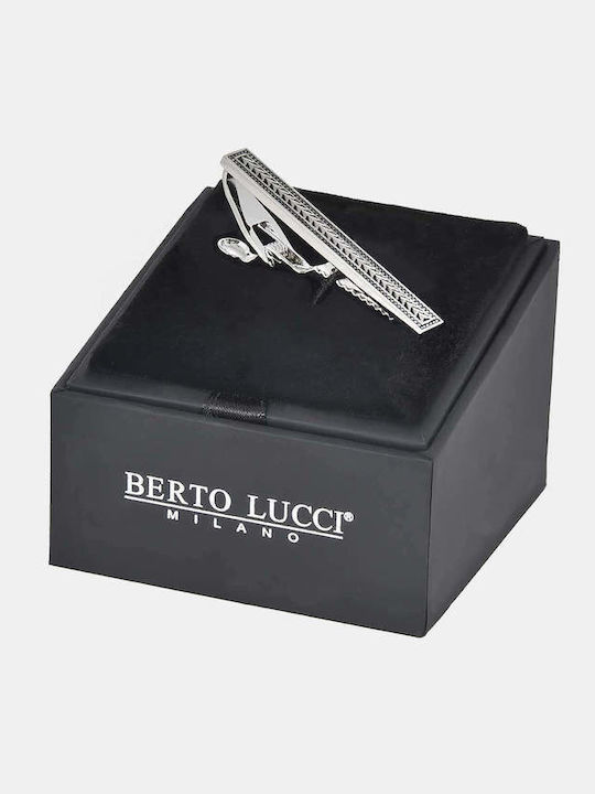 Berto Lucci Tie Clip Silver