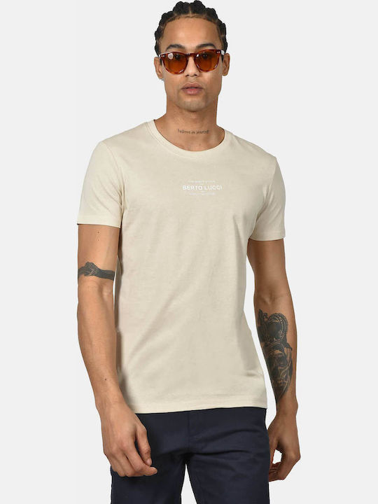 Berto Lucci T-Shirt Ecru