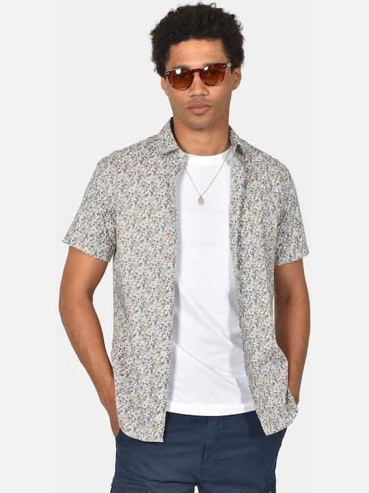 Berto Lucci Short Sleeve Shirt in Regular Fit F...