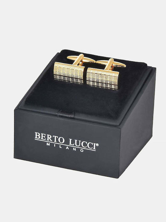 Berto Lucci Gold Cufflinks from Berto Lucci