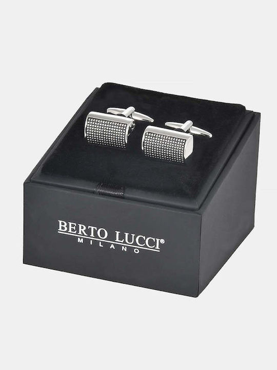 Berto Lucci Silver Colour Cufflinks Berto Lucci Silver Colour Cufflinks