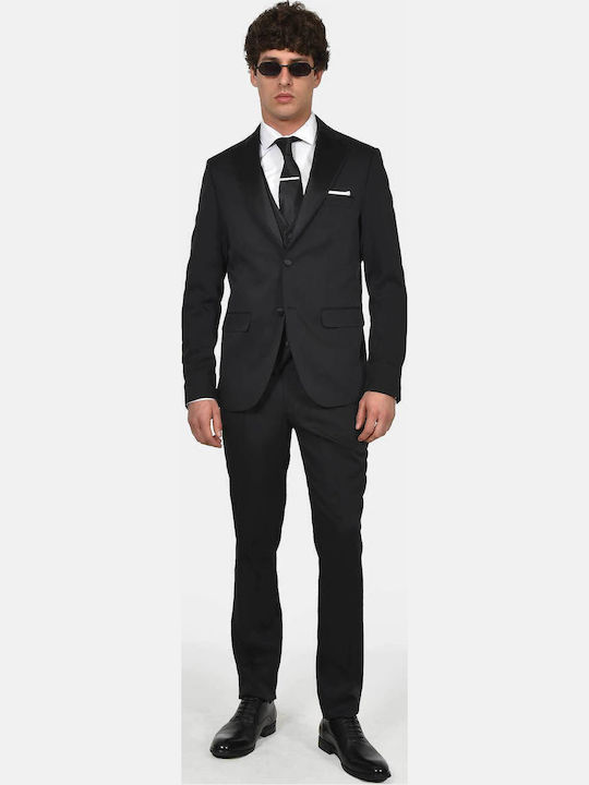 Berto Lucci Men's Groom's Suit with Regular Fit...