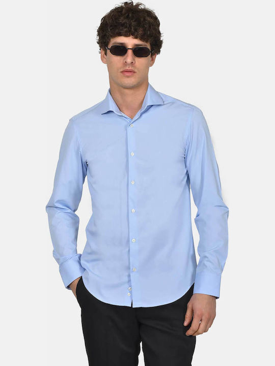 Berto Lucci Long Sleeve Shirt in Regular Fit Li...