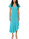 Summer Midi Dress Light Blue