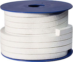 Woven Flat White Salamander Rope 2 Meters 6mm Thickness