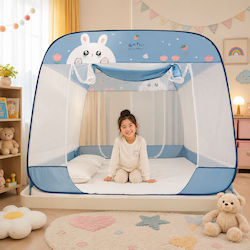 Pop Up Blue Mosquito Net Tent 180x200cm General Trade 101095 Generaltrade