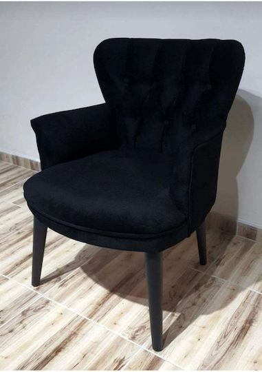 Πολυθρόνα 60x48x48cm Μαύρο Πολυθρόνα 60x48x48cm Μαύρο