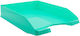 Metron A4 Plastic Filing Tray Turquoise