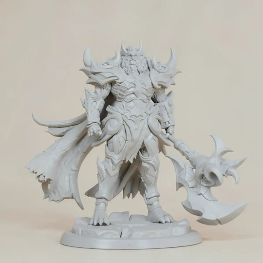 Άβαφη 3d Φιγούρα Ares Lion 3d Printing Model God War Βάψιμο Diy Δώρο Χρώματα 15,2 Cm 1:12