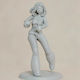 Άβαφη 3d Sammelbare Figur Ochako Uraraka Stand Alone Digitale Skulptur Βάψιμο Diy Δώρο Χρώματα 20 Cm 1:8