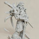 Unpainted 3D Figure Ares God War 3D Painting DIY Gift Colors 20 Cm 1:8
