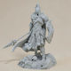 Άβαφη 3d Φιγούρα Ares God War Fanart Ready To Βάψιμο Diy Δώρο Χρώματα 20 Cm 1:8