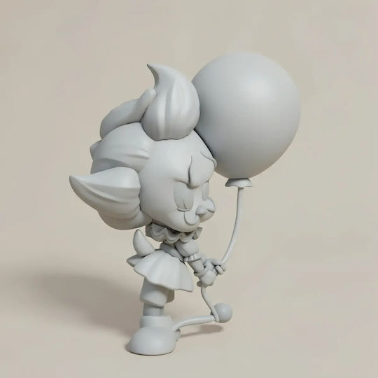 Unpainted 3D Figure Pennywise Tweety Life Size Painting DIY Gift Colors 15.2 Cm 1:12