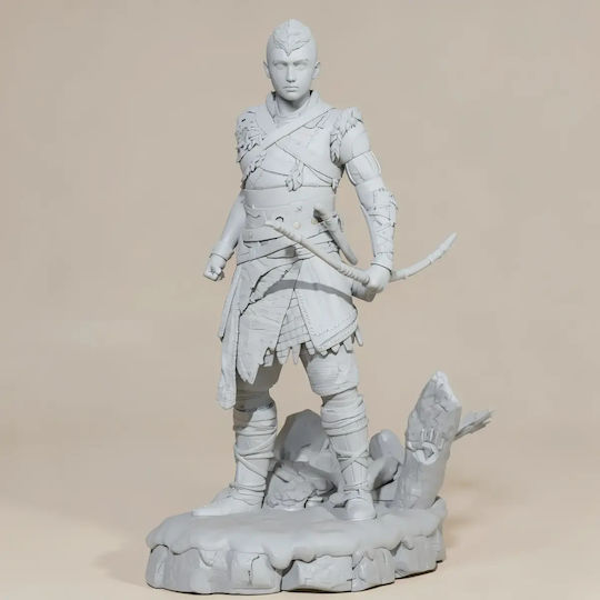 Небоядисана 3D Фигура Atreus Богът На Войната Ragnarok 3D Боядисване DIY Подарък Цветове 15,2 См 1:12