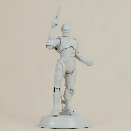 Άβαφη 3d Sammelbare Figur Robocop Stand 1 10 Basis Diy Geschenk Farben 30 Cm 1:6
