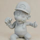 Небоядисана 3D Фигура Fire Super Mario 3D Боядисване DIY Подарък Цветове 30 см 1:6