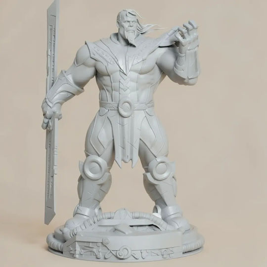 Небоядисана 3D Фигура Old Thanos Standing 3D Печатана Фигурка Боядисване DIY Подарък Цветове 15,2 см 1:12
