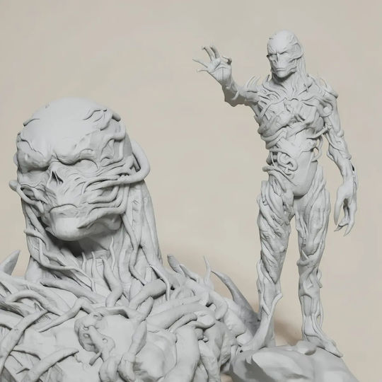 Unbemalte 3d Figur Vecna Fremde Dinge V3 Bemalung Diy Geschenk Farben 20 Cm 1:8