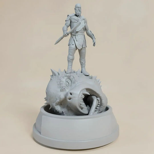 Άβαφη 3d Φιγούρα Kratos Standing From God War Βάψιμο Diy Δώρο Χρώματα 15,2 Cm 1:12
