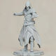 Unbemalte 3d Figur Ezio Auditore Aus Assassin's Creed Bemalung Diy Geschenk Farben 30 Cm 1:6