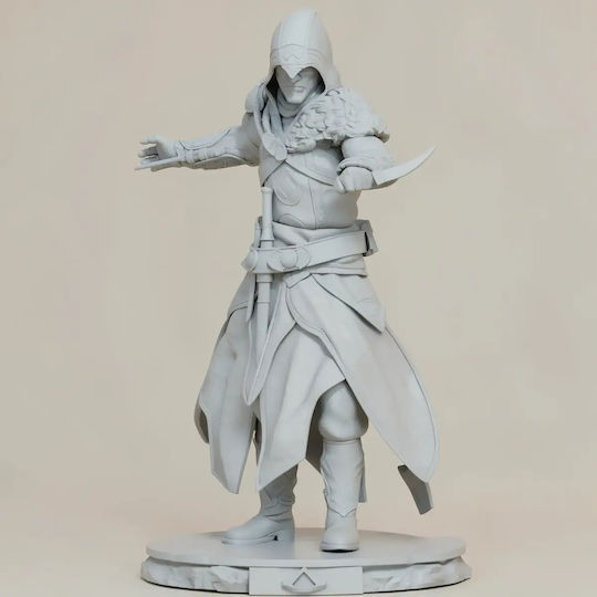 Unbemalte 3d Figur Ezio Auditore Aus Assassin's Creed Bemalung Diy Geschenk Farben 30 Cm 1:6