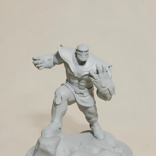 Unpainted 3D Figure Thanos Classic From Marvel Painting DIY Gift Colors 15.2 Cm 1:12