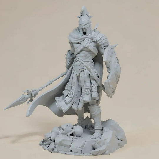Небоядисана 3D Фигура Ares Богът На Войната Fanart Готова За Боядисване DIY Подарък Цветове 15,2 См 1:12