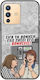 Epic Quotes Case I Have Lived Vibrations Vivo V23 5G Black TPU Black Silicone