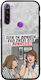 Epic Quotes Case I Have Lived Vibrations Xiaomi Redmi Note 8 2021 Groove TPU Tempered Glass TPU