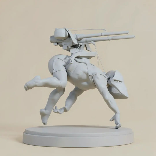 Unpainted 3D Figur Pieck Cart Titan Angriff auf Titan Bemalt Diy Geschenk Farben 30 Cm 1:6