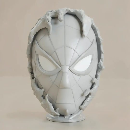 Unpainted 3D Figure Cosplay Spider Man Brand New Day Mask Painting DIY Gift Colors 20 Cm 1:8
