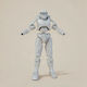 Άβαφη 3d Φιγούρα Cosplay Mark 5 Campaign Evolved Armor Helmet Βάψιμο Diy Δώρο Χρώματα 15,2 Cm 1:12