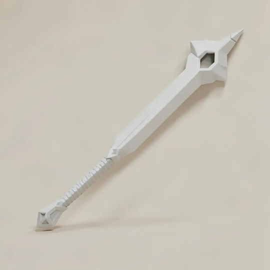 Небоядисана 3D Фигура Cosplay Balins Sword Mace Hobbit Боядисване DIY Подарък Цветове 20 см 1:8