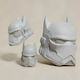 Άβαφη 3d Φιγούρα Cosplay Bat Trooper Helmet Βάψιμο Diy Δώρο Χρώματα 15,2 Cm 1:12