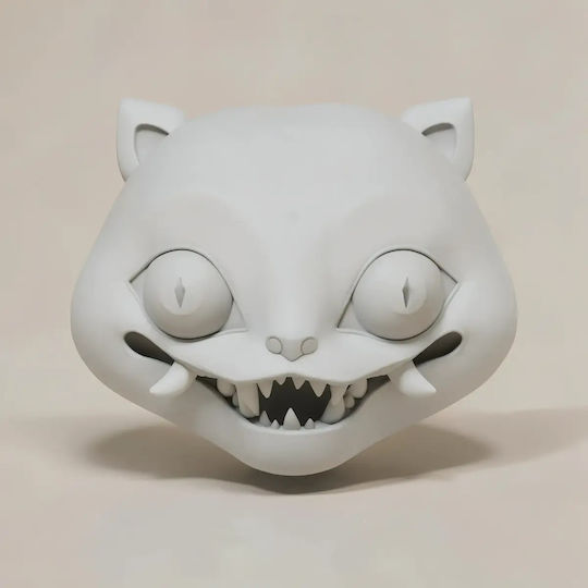 Άβαφη 3d Sammelbare Figuren Cosplay Tiger Kpop Demon Hunter Maske Βάψιμο Diy Δώρο Χρώματα 15,2 Cm 1:12