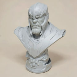 Άβαφη 3d Φιγούρα Thanos Armor Bust 3d Βάψιμο Diy Δώρο Χρώματα 15,2 Cm 1:12