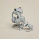 Άβαφη 3d Sammelbare Figuren Basic Tmnt Mouser Joystick Basis Diy Geschenk Farben 15,2 Cm 1:12
