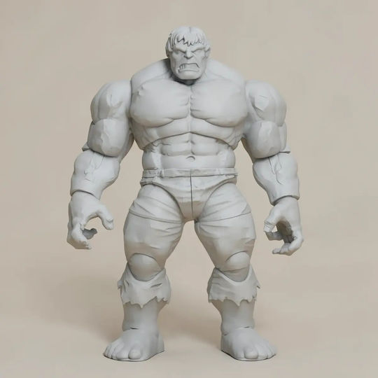 Άβαφη 3d Sammelbare Figuren Hulk Marvel Legends Scan Βάψιμο Diy Δώρο Χρώματα 30 Cm 1:6