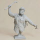 Άβαφη 3d Φιγούρα Joel Last Us Fighting Scene Bust Βάψιμο Diy Δώρο Χρώματα 15,2 Cm 1:12