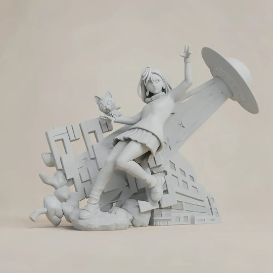 Sammlbare Figuren Momo Ayase Alien Sculptures 3d Printing Βάψιμο Diy Δώρο Χρώματα 20 Cm 1:8