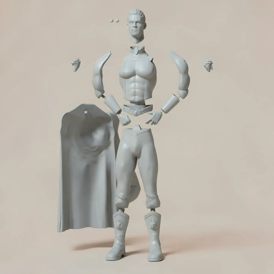 Unbemalte 3D Sammelbare Figur Homelander Stand From Boys Βάψιμο Diy Δώρο Χρώματα 20 Cm 1:8