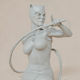 Unpainted 3D Figur Catwoman Rope Aus Dc Bemalung Diy Geschenk Farben 15,2 Cm 1:12