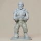 Unpainted 3D Figure Marcu Fenix Joystick Holder 3D Painting DIY Gift Colors 15.2 Cm 1:12