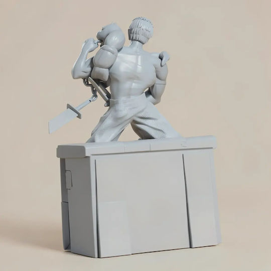 Unpainted 3D Figure Toji Fushiguro On Roof Jujutsu Kaisen Painting Diy Gift Colors 20 Cm 1:8