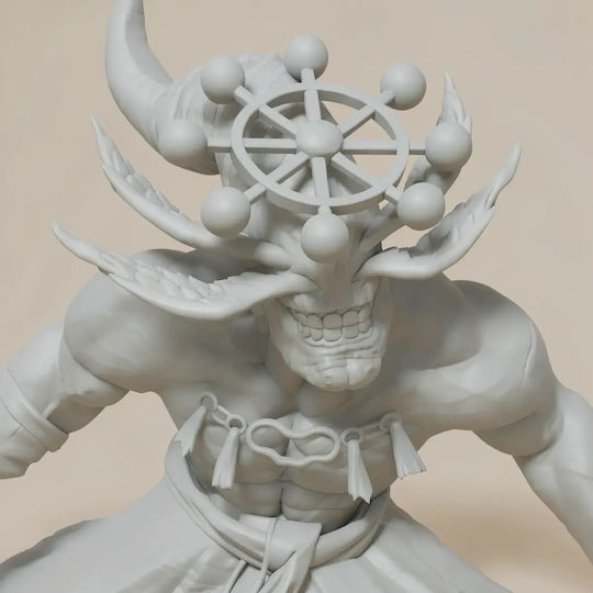 Небоядисана 3D Фигура Mahoraga Jujutsu Kaisen 3D Печат Фигурка Боядисване DIY Подарък Цветове 30 см 1:6